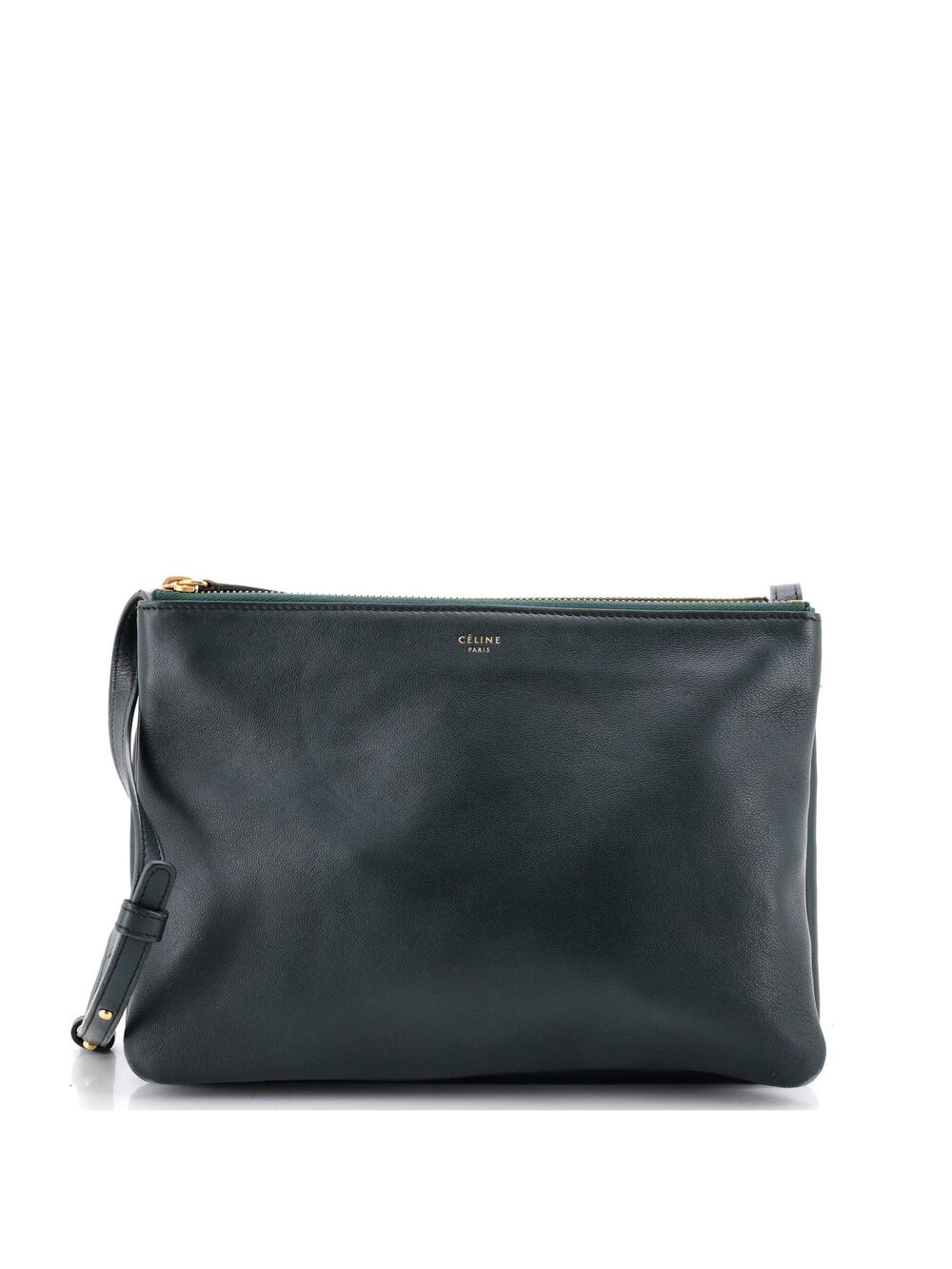 Celine Trio Crossbody Bag Leather Large #364202C86B